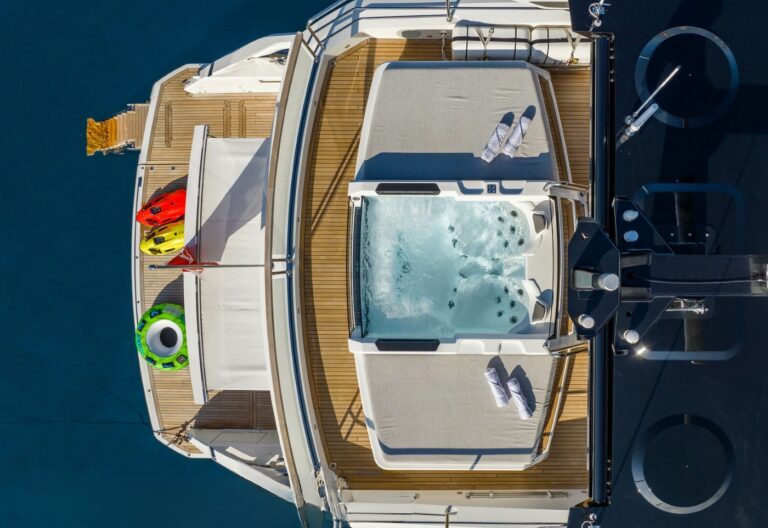 Aft Deck With Water Toys