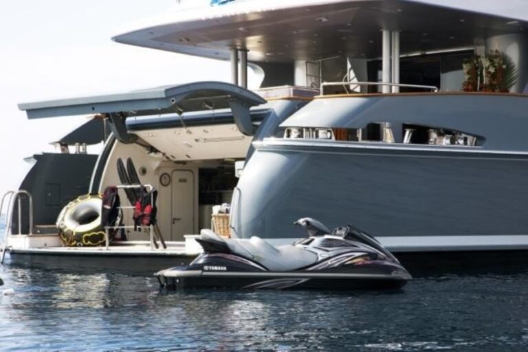Aft Deck With Water Toys