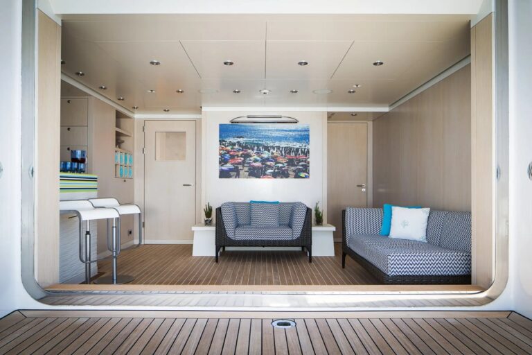 Aft Deck With Lounge Area