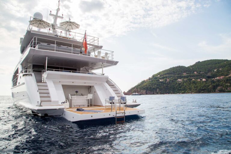 Aft Swimming Platform