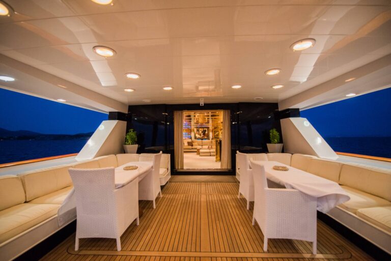 Aft Deck And Salon