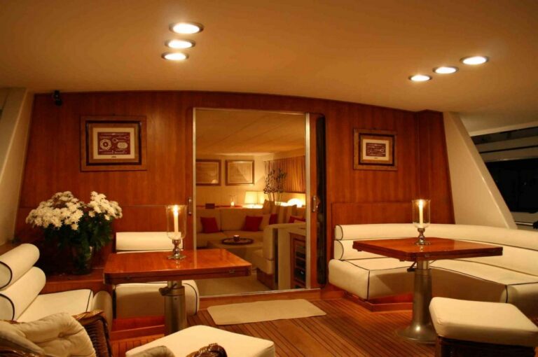 Aft Deck And Salon