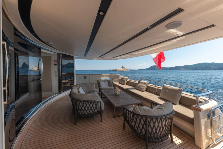 Aft Deck Living Area