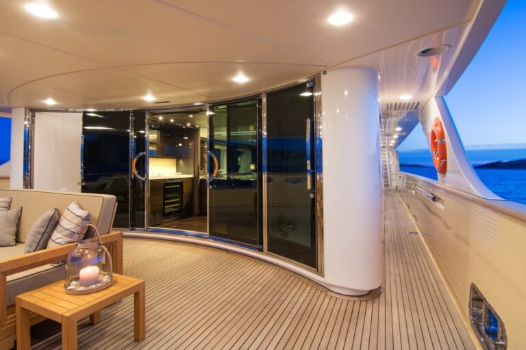 Aft Deck View Forward