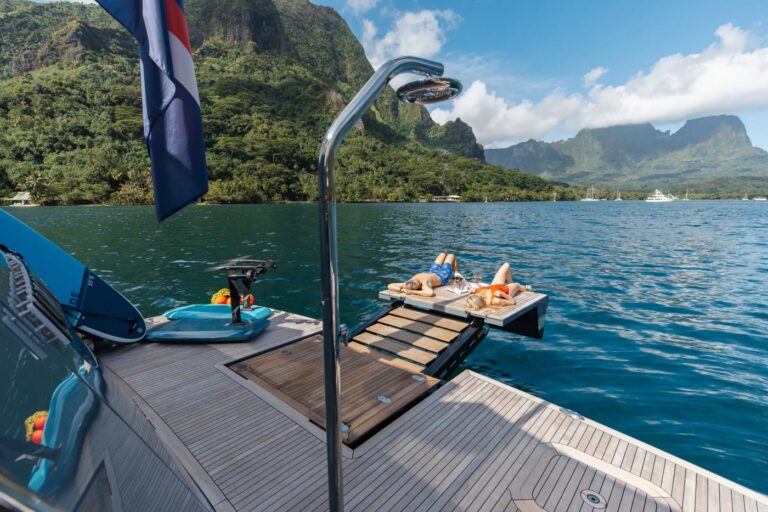 Aft Deck With Water Toys