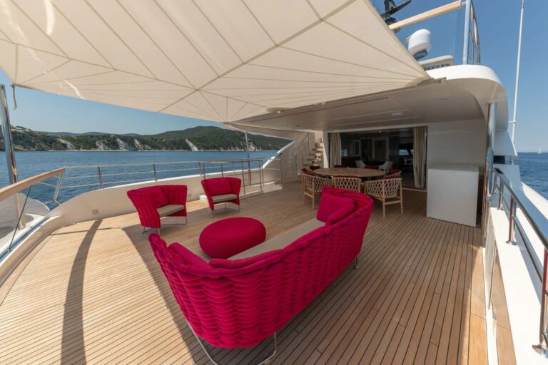 Aft Deck With Bimini