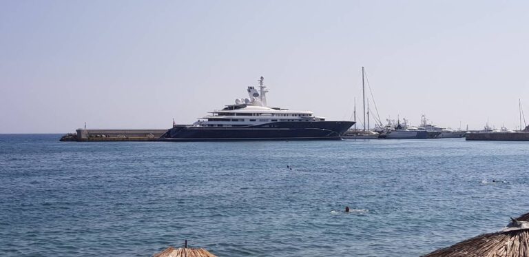 Al Mirqab Spotted In Greece, Athens