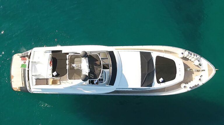 Antago Motor Yacht SEVEN STARS - Aerial Shot