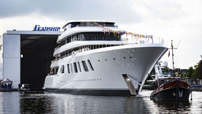 Aquarius at launch