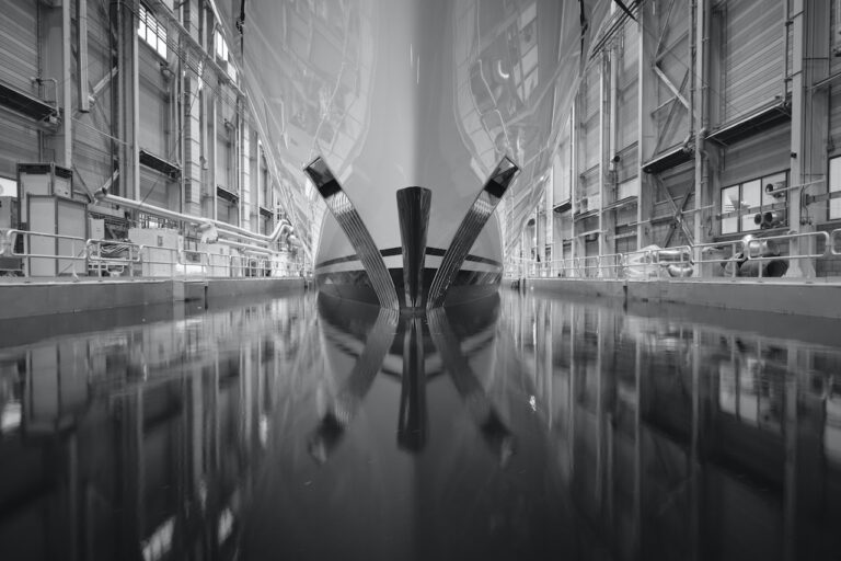 Arrow (Project 703) Prior To Launch At Feadship Shipyard