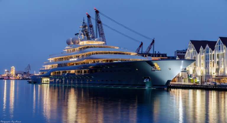 At Night In Stavanger