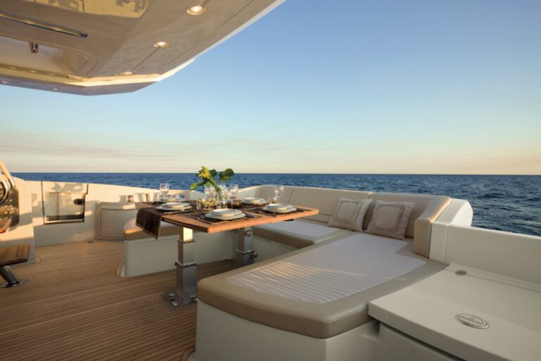 Azimut 72S Motor Yacht Cockpit Converted
