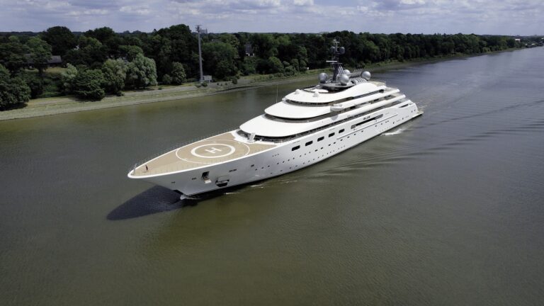 BLUE Yacht Of 160m By Lurssen
