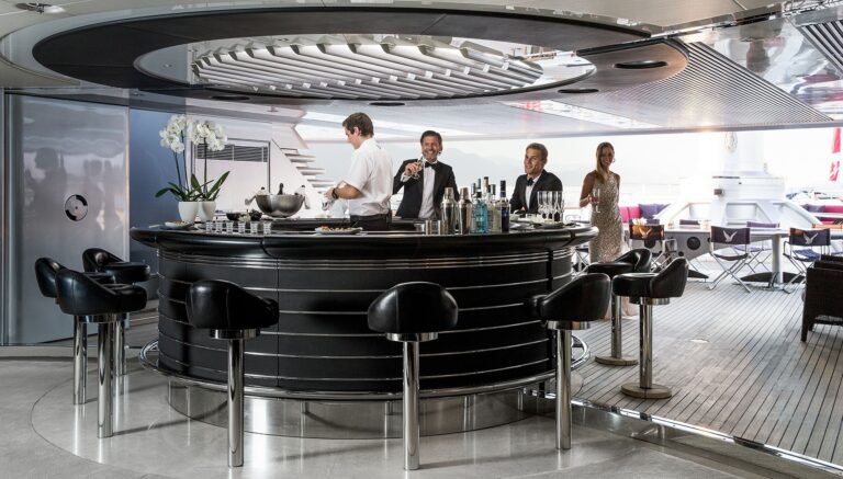 Bar Aboard Maltese Falcon