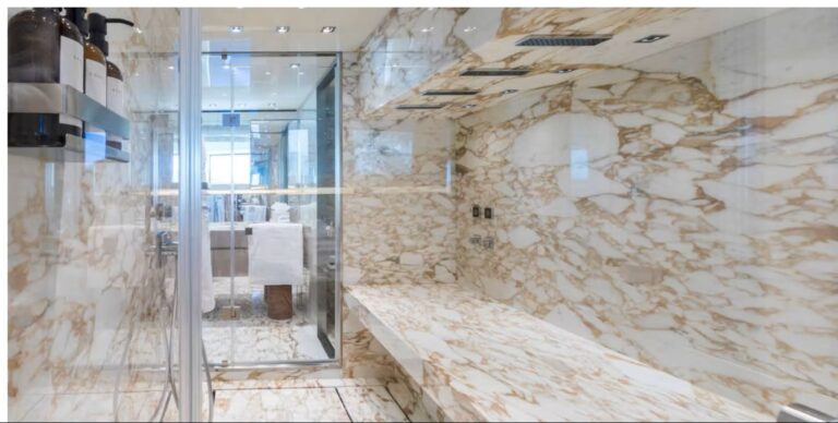 Bathroom With Shower Area