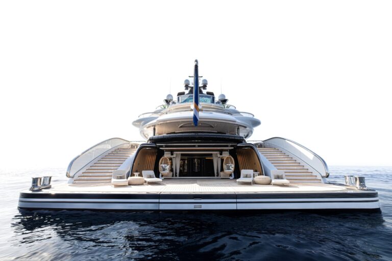 Beach Club On A Superyacht