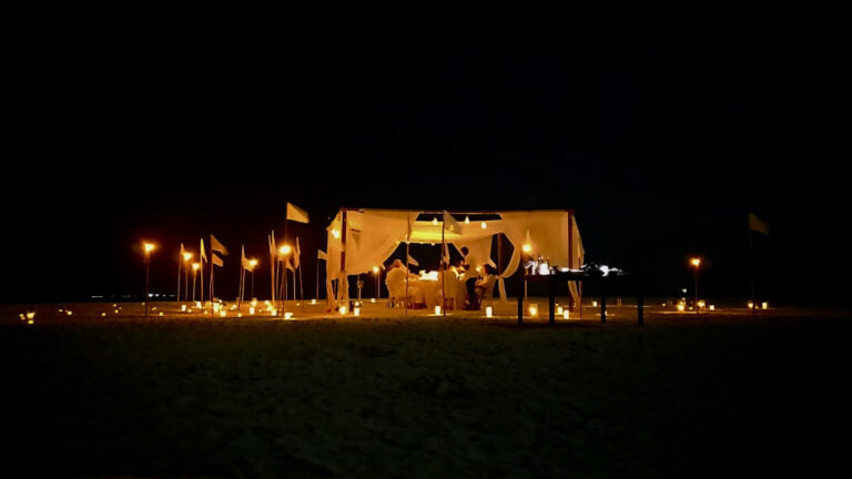 Beach Event Set Up