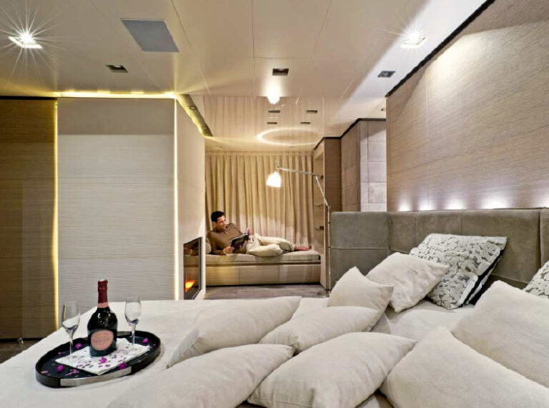 Beautiful cabins aboard Far Away yacht