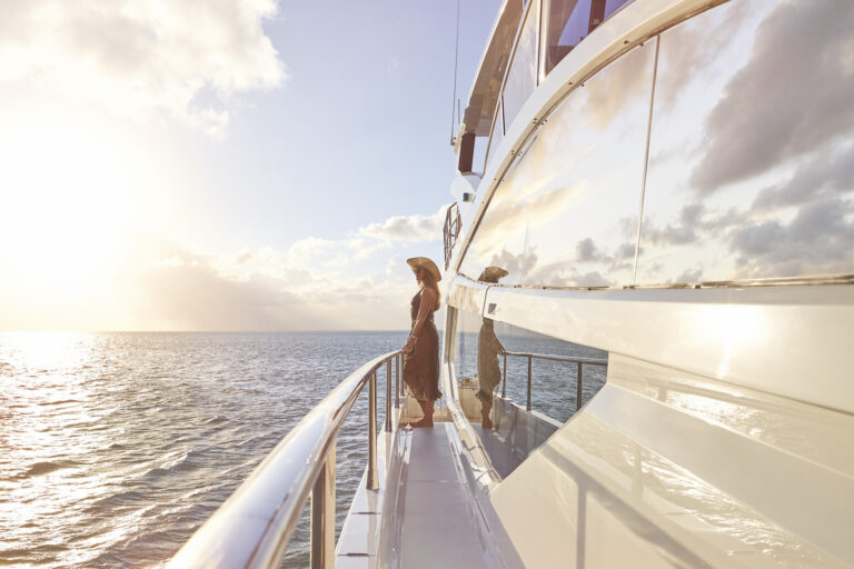 Beauty Aboard Superyacht