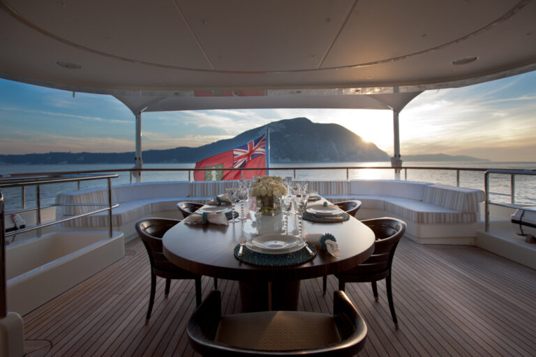 Belle Anna Superyacht - Al Fresco Dining