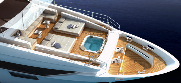 Benetti F 125 Yacht Cockpit