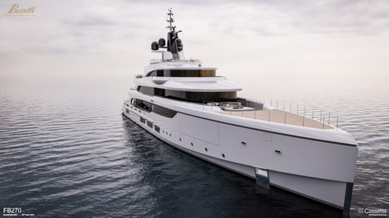Benetti FB270 Bow Rendering