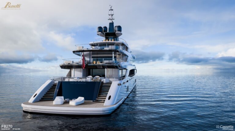 Benetti FB270 Superyacht Project VOGUE - Beach Club