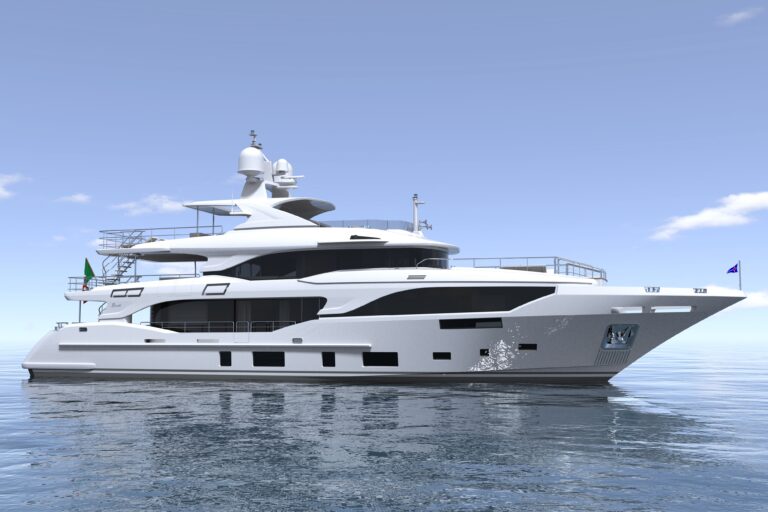 Benetti Mediterraneo 116 Design Rendering