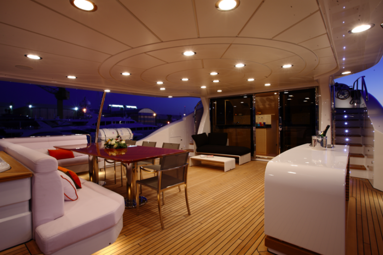 Benetti Tradition 105 superyacht upper deck