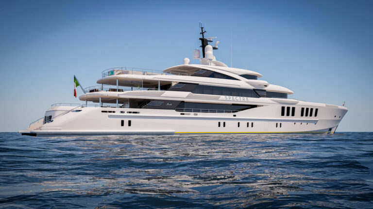 Benetti Yacht SPECTRE Rendering