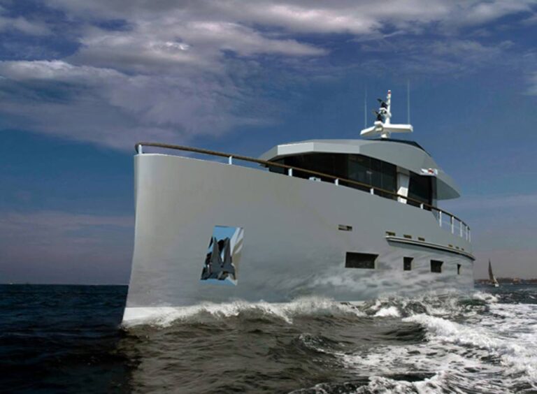 Bering 70 Yacht underway
