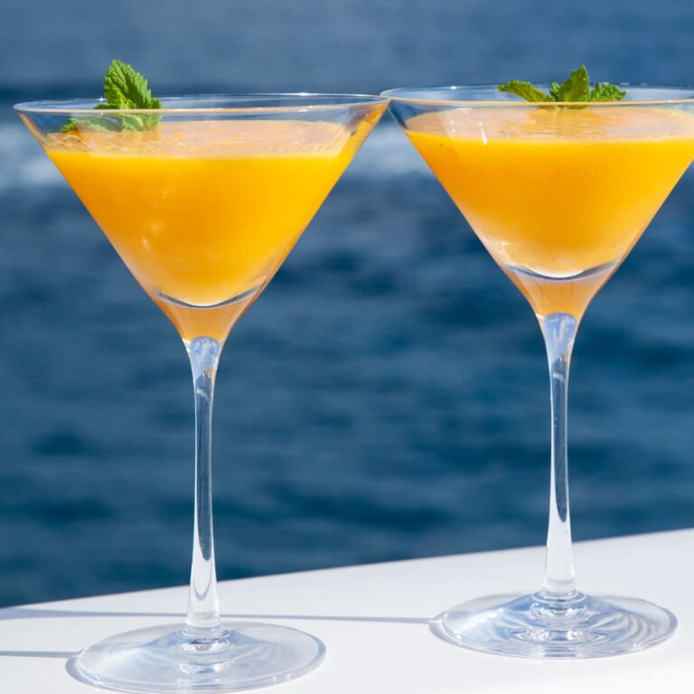 Beverages Served At The Bar