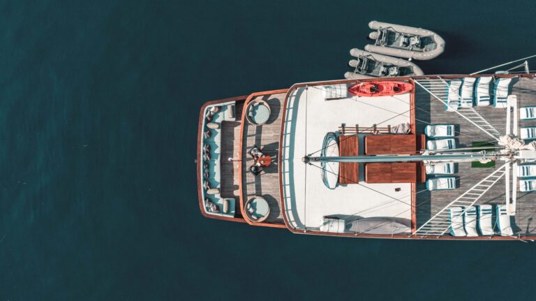 Birds Eye View - Aft Decks