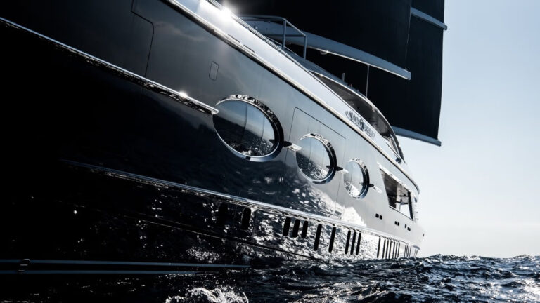 Black Pearl Yacht Detail