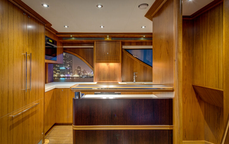 Boonooroo II Yacht - Main Deck - Galley-001