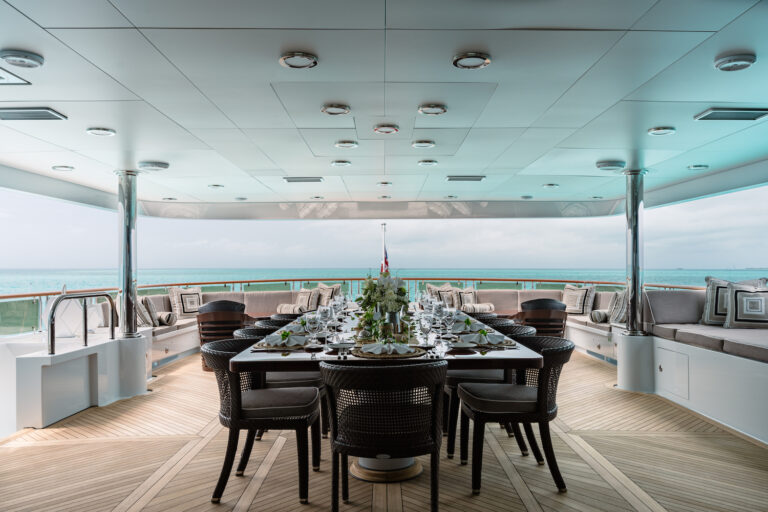 Bridge Deck Aft Dining - Photo Credit Ocean Air Media