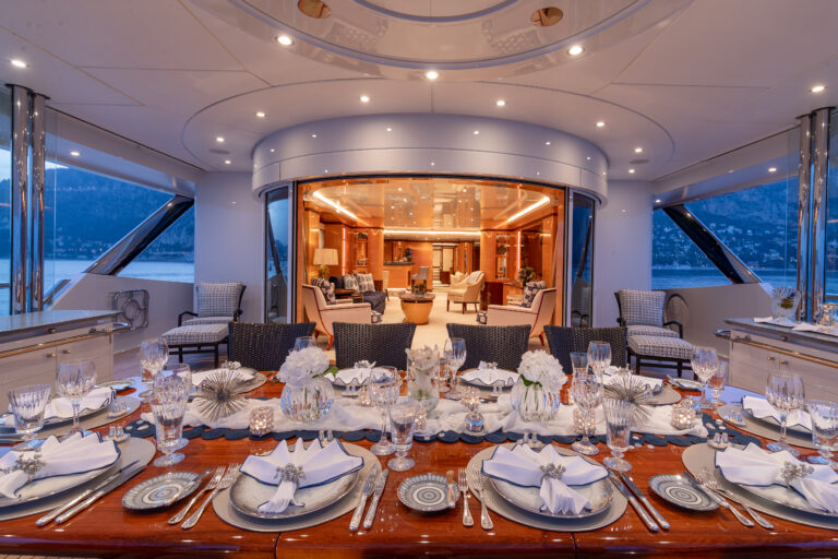 Bridge Deck Dining Facing Fwd