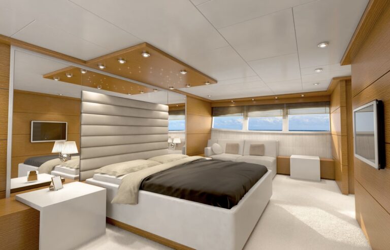 Bronko I superyacht - Master Cabin