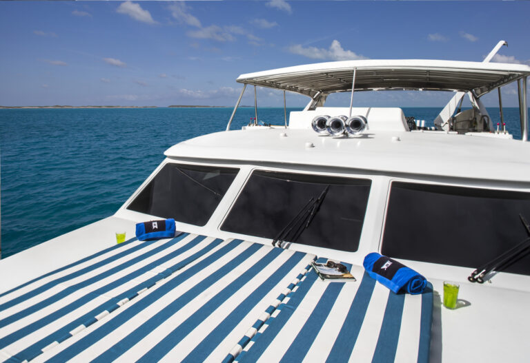 Broward Marine Yacht BREAKAWAY - Foredeck Sunpads