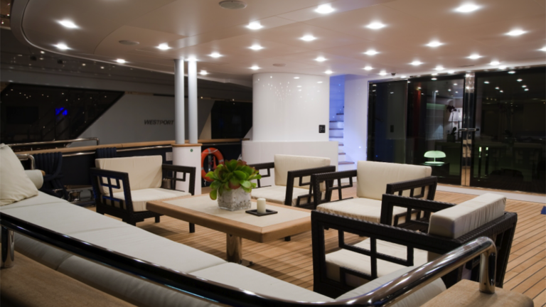 Burkut exterior relax area - credit to Baglietto