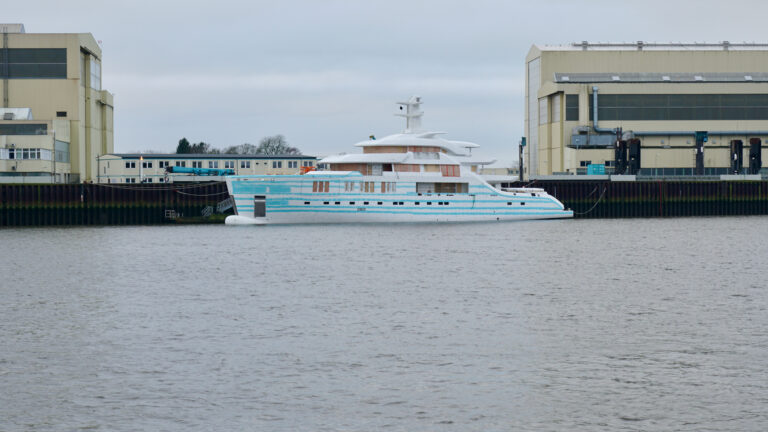 CAP D'AIL Yacht Under Construction -