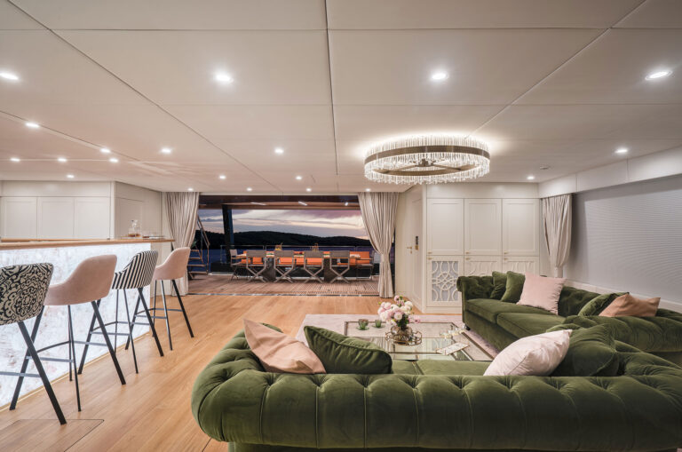 Saloon Looking Aft