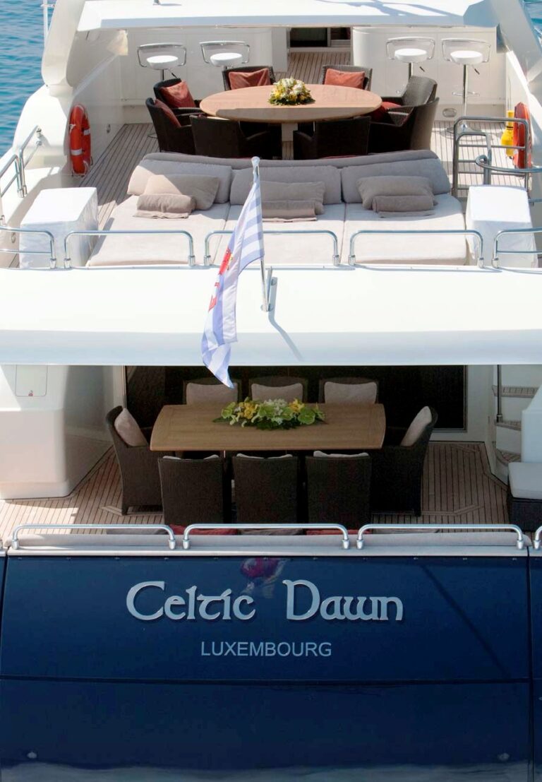 CELTIC DAWN - Aft View 2