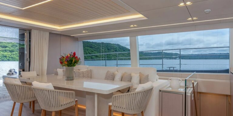 Dining Area With Sea Views