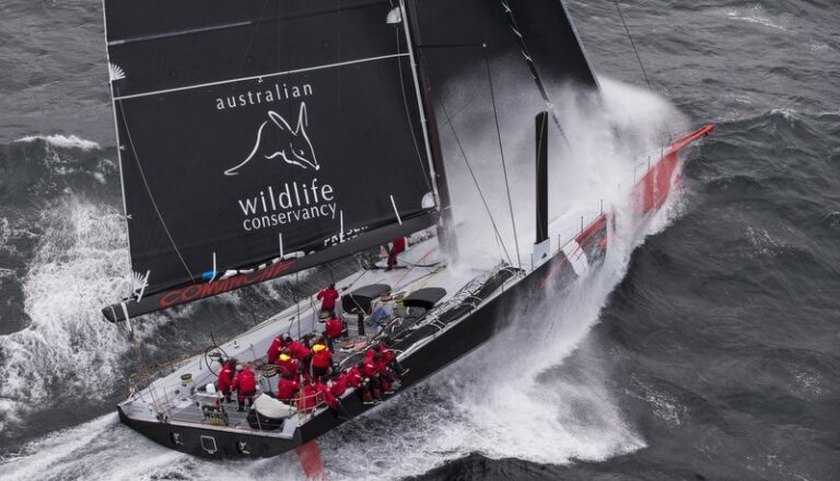 COMANCHE Yacht - aft view - Photo by Onne van der Wal