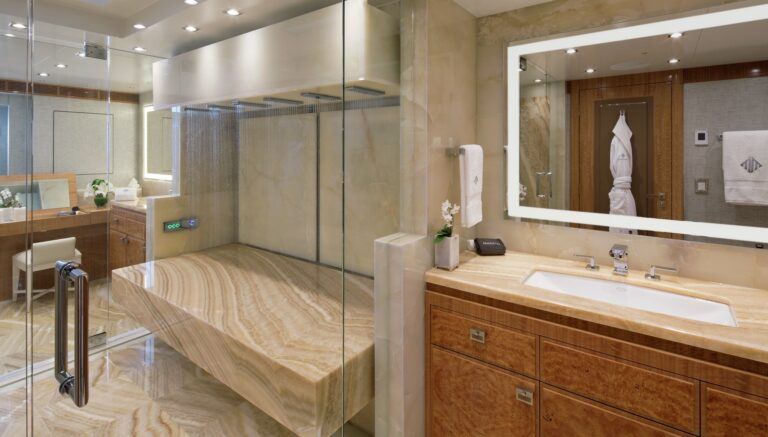 Vichy Shower In The Master Bathroom