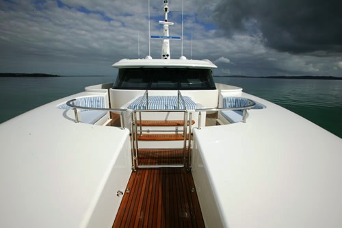 CRYSTAL LADY Foredeck
