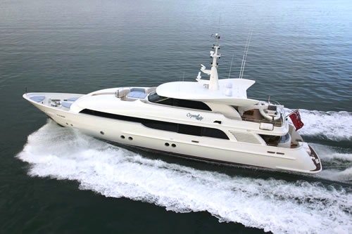 CRYSTAL LADY Underway