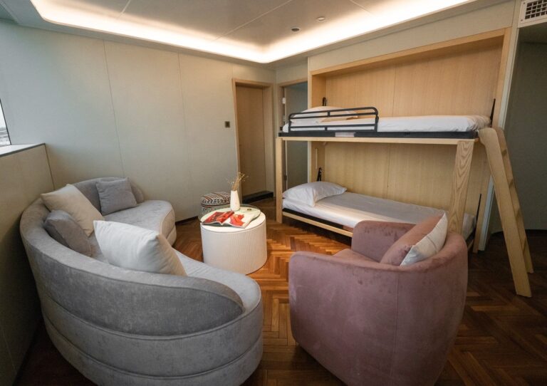 Family bunk and lounge space