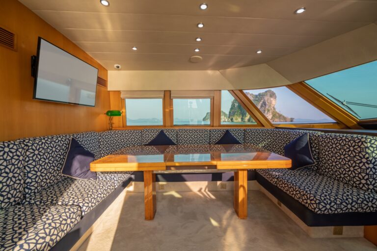 Bridge deck seating